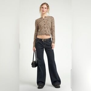 PacSun Black Flare & Wide Leg Jeans